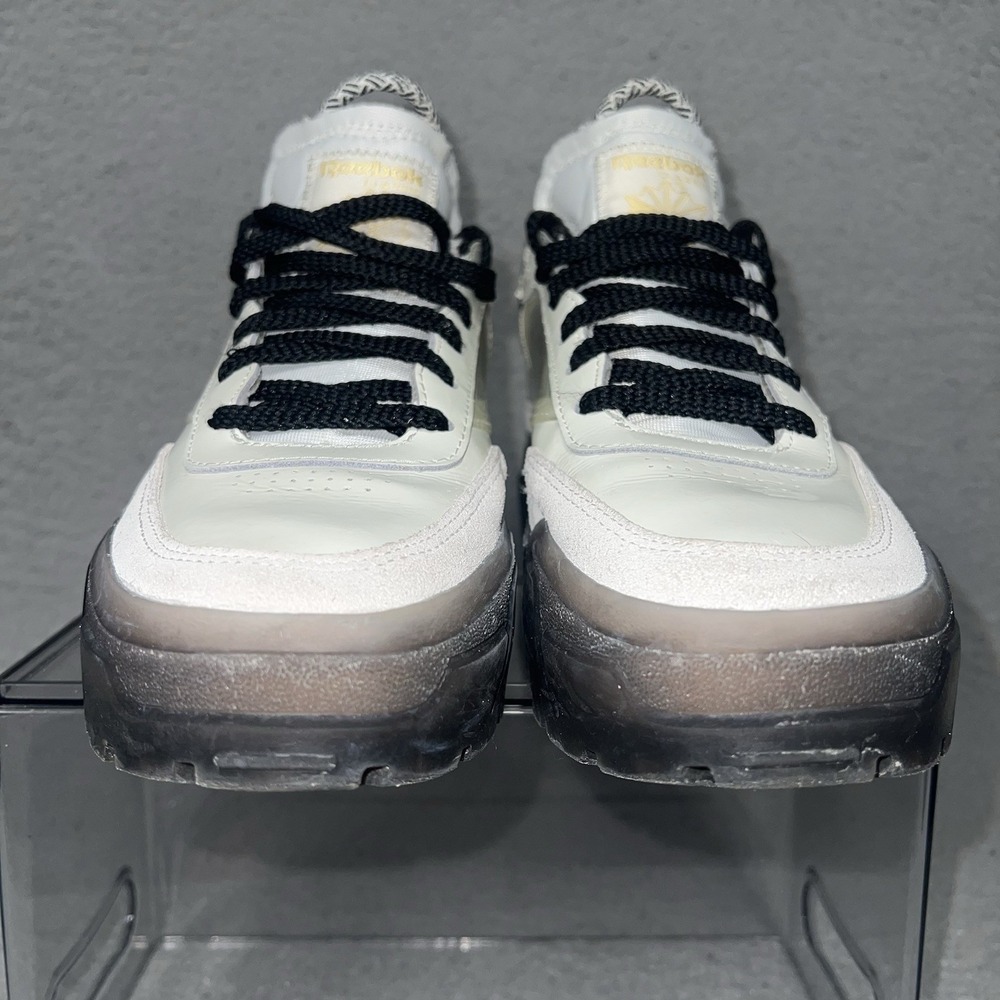 Reebok Cardi B Club C Sneakers Women's Sz 8 Chalk Birthday Release Shoes FZ4928 - Picture 3 of 7